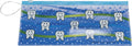 Tooth Design Dental Zipper Pouch