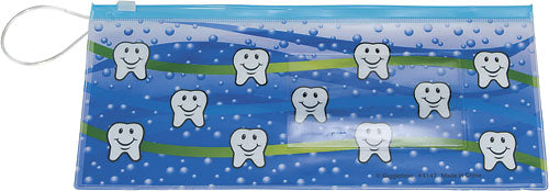 Tooth Design Dental Zipper Pouch