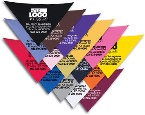 Triangle Bandana - Large - 100% Cotton