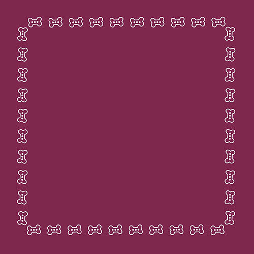 Square Bandana - Large - 100% Cotton