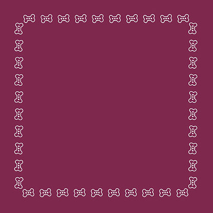Square Bandana - Large - 100% Cotton