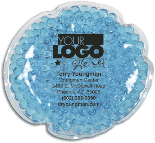 Round Aqua Pearls Hot/Cold Pack