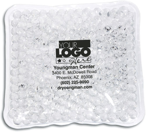 Square Aqua Pearls Hot/Cold Pack