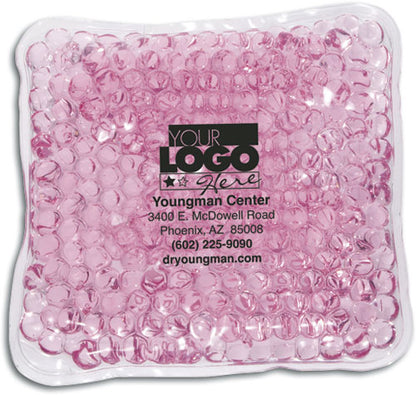 Square Aqua Pearls Hot/Cold Pack