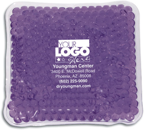 Square Aqua Pearls Hot/Cold Pack
