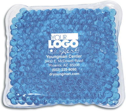 Square Aqua Pearls Hot/Cold Pack