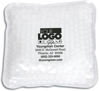 Square Aqua Pearls Hot/Cold Pack