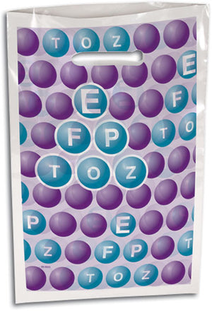 Bubbles Eye Chart Supply Bag Large