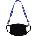 Face Mask Lanyard with Bulldog Clips