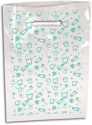 Tooth Tools Scatter Print Supply Bags (Pack of 100)