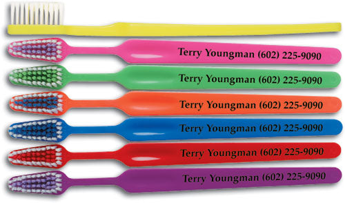 Multi-Color Adult Toothbrushes