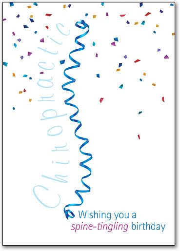 Spine Tingling Birthday Postcard