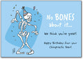 You're Great Birthday Postcard