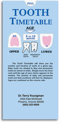 Tooth Timetable Slide Guide