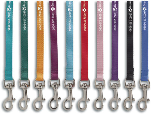 5' Personalised Bolt Snap Leashes