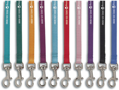 5' Personalised Bolt Snap Leashes