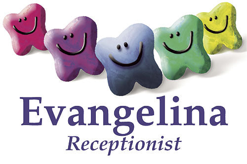 Smiley Tooth Name Badge (Large)
