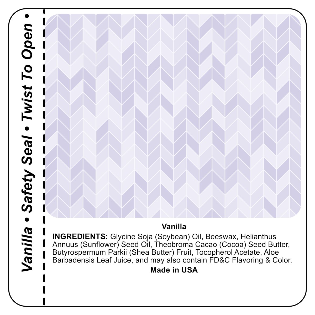 Custom Personalised Lip Balm – Blue Raspberry