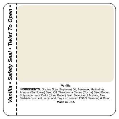 Custom Personalised Lip Balm – Vanilla