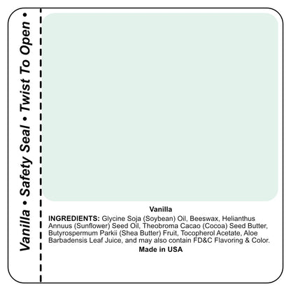 Custom Personalised Lip Balm – Vanilla