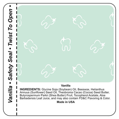 Custom Personalised Lip Balm – Vanilla