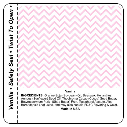 Custom Personalised Lip Balm – Vanilla
