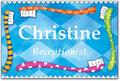 Brushes in Word Name Badge