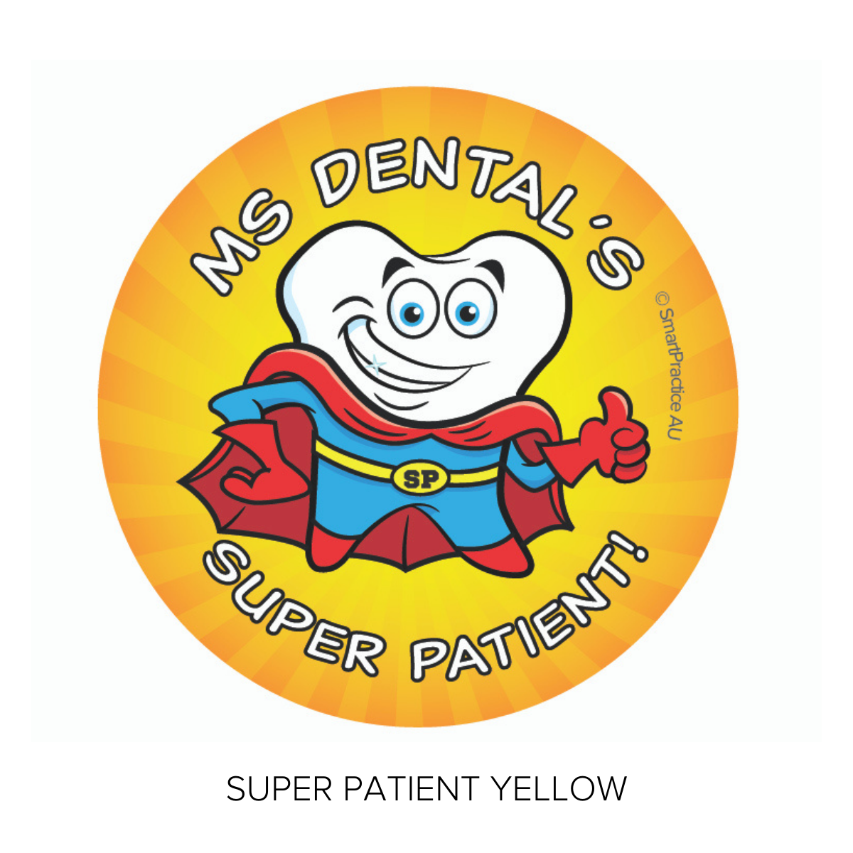 Personalised Dental Stickers (100pk)