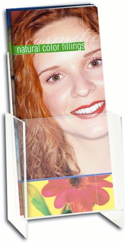 Single-Pocket Brochure Counter