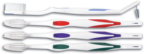 Orthodontic V-Trim Toothbrush with Pic End