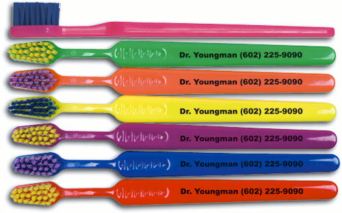 Personalised Neon Junior Toothbrushes
