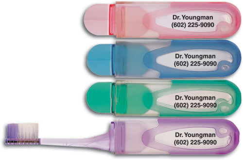 Personalised Premium Travel Toothbrush