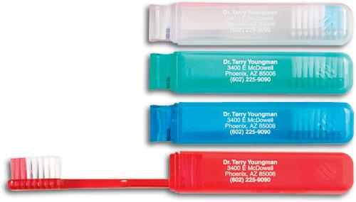 Economy Travel Toothbrush, Personalised