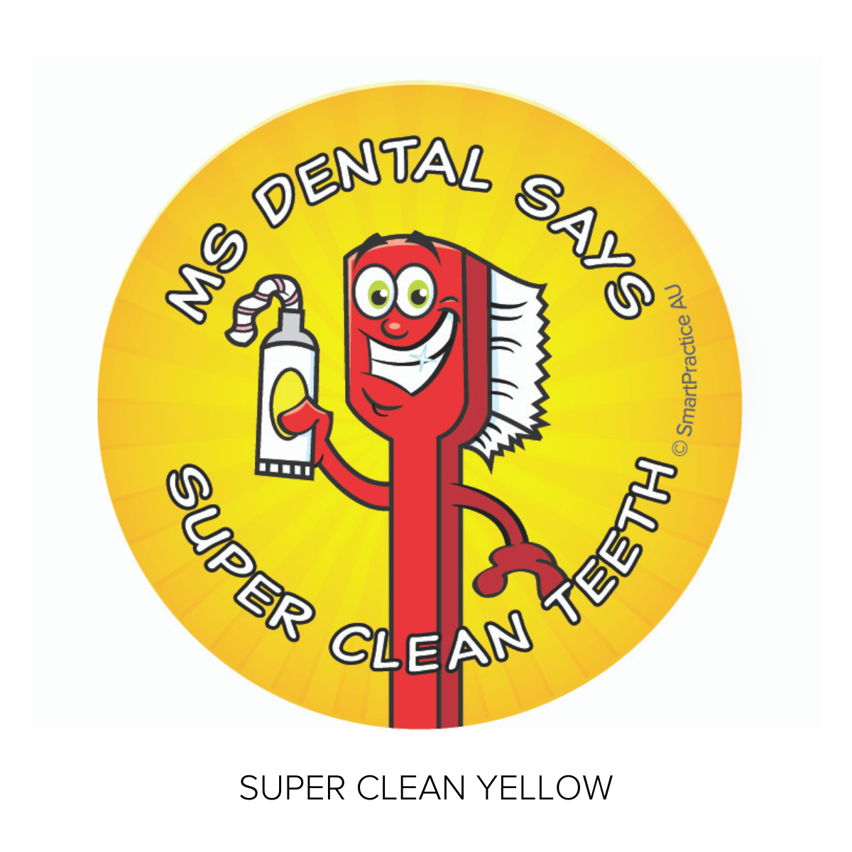 Personalised Dental Stickers (100pk)