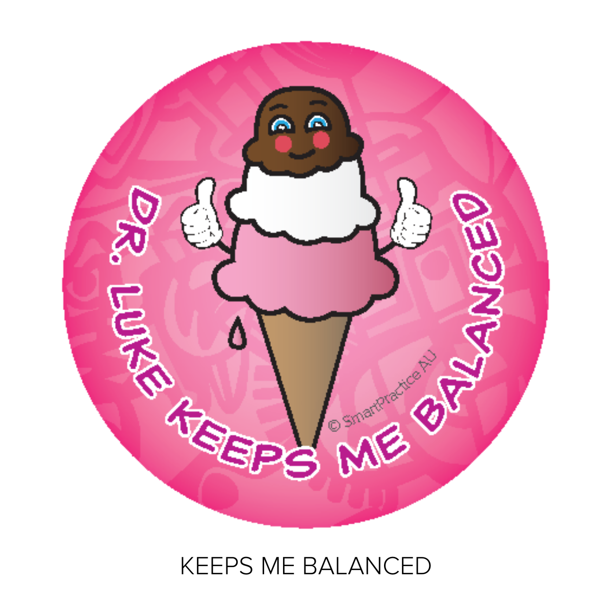 Personalised Chiropractic Stickers (100pk)