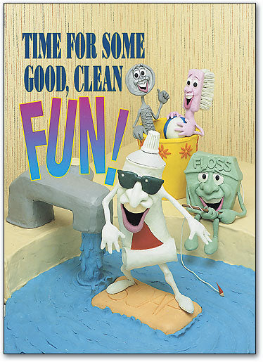 Time for Some Fun Postcard