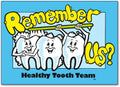 Healthy Tooth Team Postcard