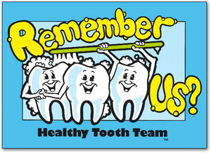 Healthy Tooth Team Postcard