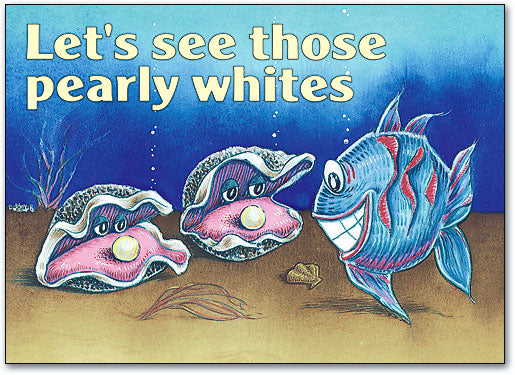 Let's See Those Pearly Whites Postcard