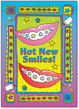 Hot New Smiles Postcard