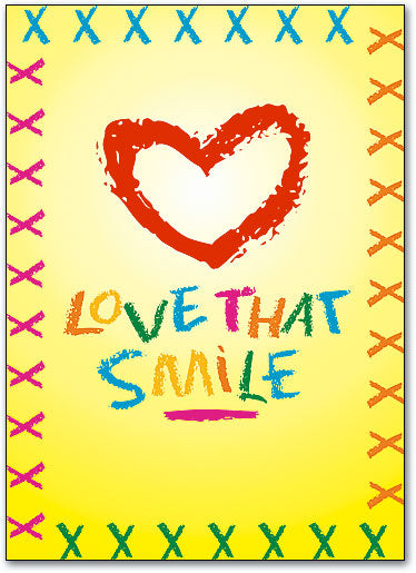 Love That Smile Postcard