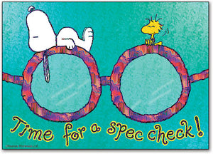 Time for Spec Check Postcard