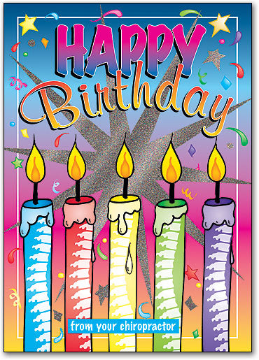 Birthday Candles Postcard
