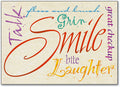 Dental Words Postcard