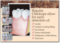 Regular Checkups Postcard