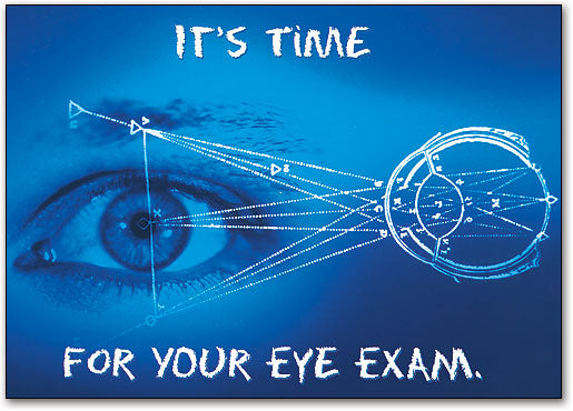 Refracted Eye Standard Postcard