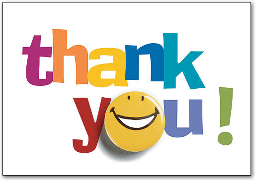 Thank You Smile Postcard