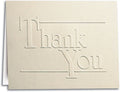 Thank You soft script Folding Card