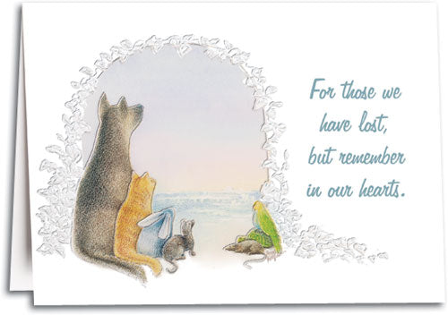 For Those We Lost Folding Card
