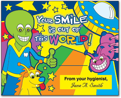 Out of This World Achievement Certificates (100 Pack)